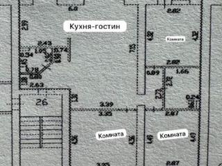 4-комн., 92 м², 6/6 этаж