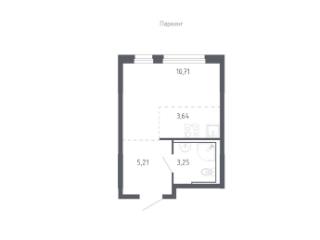 Студия, 22.8 м², 5/24 этаж