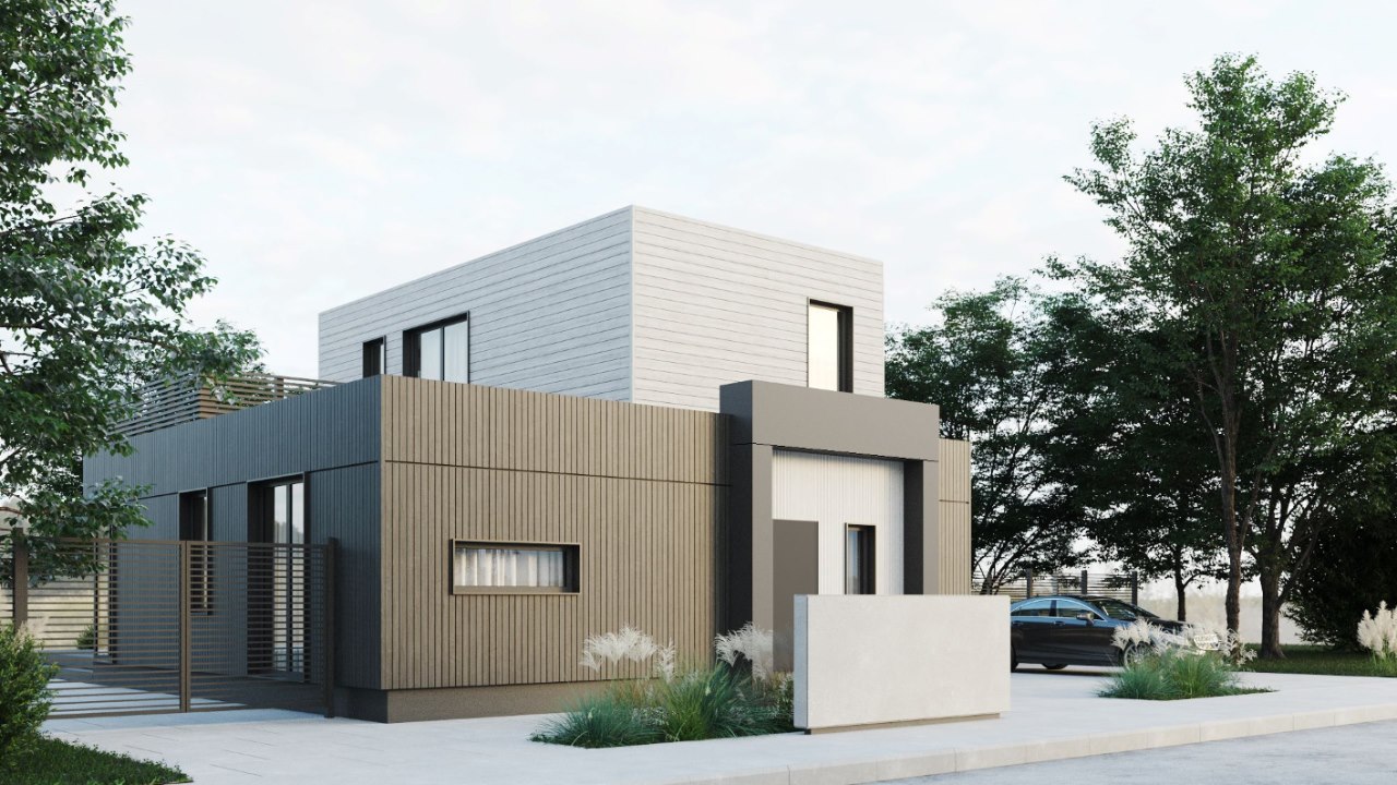 Домокомплект монтируется на заводе и потом собирается на участке. Фото: Nordhus