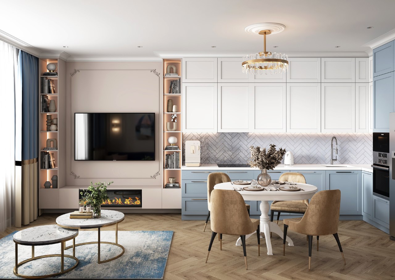 Площадь освещения от люстры должна совпадать с размерами комнаты. Фото: Мир Квартир