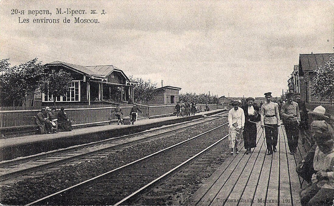 Дачи на «20-й версте». Фото: А. Горожанкин, pastvu.ru